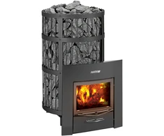 Harvia Oy Malkinė pirties krosnelė - HARVIA Legend 300 Duo, juoda