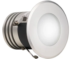 Harvia RGBW LED pirties šviestuvas, 5 W, 90 mm skersmens