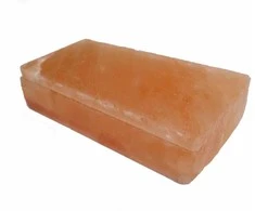 Išfrezuotos lygios himalajų druskos plytos 200x100x50mm