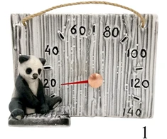 Timo Keraamika Keraminis pirties termometras - panda, 1