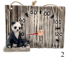 Timo Keraamika Keraminis pirties termometras - panda, 2