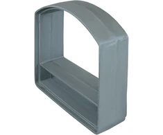 Krosnelės GEFEST 35P/45P/GROM 50/80 išorinė papildoma pakura, 100 mm