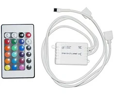 LED apšvietimo spalvų keitimo IR pultas