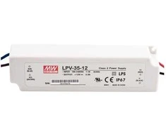 LED apšvietimo transformatoriai LPV 24V, 35 W