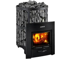 Malkinė pirties krosnelė - HARVIA Legend 240 Duo, juoda