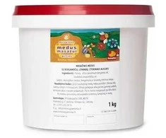 Mėta Gaivinantis ir stimuliuojantis MASAŽINIS MEDUS su bergamočių, levandų eteriniais aliejais, 1kg