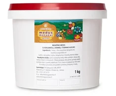 Mėta Masažinis medus su bergamočių ir levandų eteriniais aliejais, 1kg