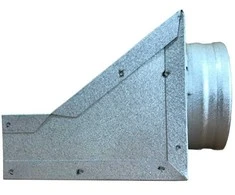 Metiksa Perėjimas galinis, diametras 120 mm