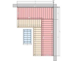 Modulinis pirties gultas OPTIMAL, Drebulės mediena 1800 x 2400