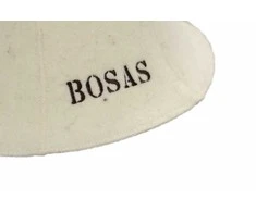 Namu Tekstile Pirties kepurė - BOSAS, balta