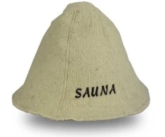 Namu Tekstile Pirties kepurė - SAUNA, balta, vilnonė