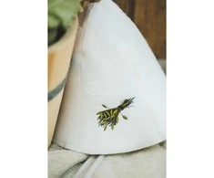 Namu Tekstile Pirties kepurė - VANTA, balta