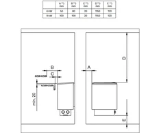 Narvi Oy Elektrinė pirties krosnelė - NARVI NM, pilka 6 kW