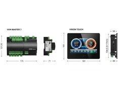 PEGO VISION TOUCH THR valdymo pultas