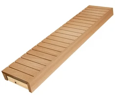Pirties gultas, 400x2400 mm, Juodalksnis