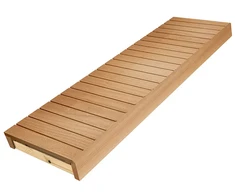 Pirties gultas, 600x2100 mm, Juodalksnis