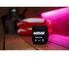 Pirties kolonėlė HARVIA, vandeniui atspari, juoda