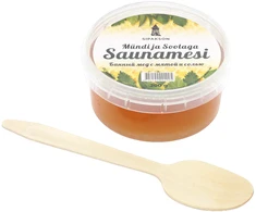 Pirties medus su mėtų ekstraktu ir druska, 200g