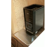 PISLA apsauginis padėklas krosnelei, cinkuotas 400 x 1000