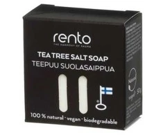RENTO druskos muilas, arbatmedžio 50 g.