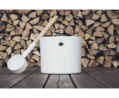 SAUFLEX kubiliukas 5,0 L ir samtis, baltas