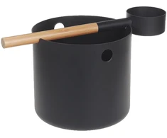 SAUFLEX kubiliukas 5,0 L ir samtis, juodas