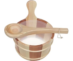 SAUFLEX medinis kubiliukas ir samtis 4 l, pušis, kedras