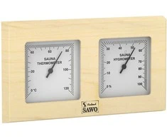 SAWO termo-higrometras 224-TH, pušis