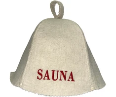 Shipelsky Pirties kepurė - Sauna, raudonu užrašu
