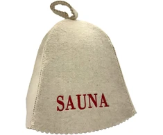 Shipelsky Pirties kepurė - Sauna, raudonu užrašu