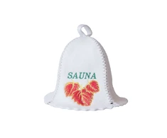 Shipelsky Pirties kepurė - SAUNA su raudonais lapeliais