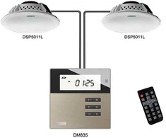 Sieninis muzikos centras DSPPA DM835. Baltas