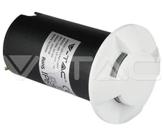 Sieninis šviestuvas V-tac 1W LED lemputė garinei pirčiai 4 krypčių 3000K