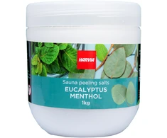 Šveičiamoji pirties druska HARVIA eukaliptas - mentolis 1kg
