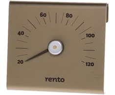 Termometras - RENTO, auksinis