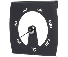 Termometras - SAUFLEX Pacific, juodas