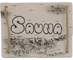 Timo Keramika Durų lentelė SAUNA