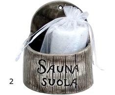 Timo Keramika Keraminis druskos indas pirčiai - tamsus 250 ml