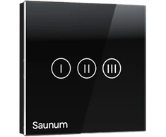 Valdymo pultas SAUNUM, juodas