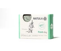 Veido ir kūno muilas NATULA su opokos uoliena ir mėta 100g