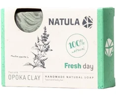 Veido ir kūno muilas NATULA su opokos uoliena ir mėta 100g