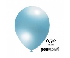 Balionai 12" Metalic Penword 100vnt žydri