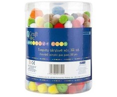 Dallprint Burbuliukai akriliniai MIX 300vnt.
