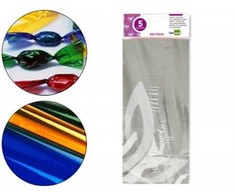 Liderpapel Celofanas, 50x70cm, 22g, 5vnt.,BESPALVIS