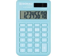 Skaičiuotuvas K-DT2082-17 DONAU šv.melsvas