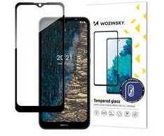 Wozinsky Viso ekrano grūdintas stiklas su rėmeliu Nokia C20/ C10 Full Glue juodas