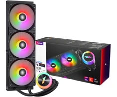 1STPLAYER TS1 360, 360 mm AIO procesoriaus aušintuvas, ARGB, juodas