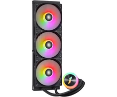 1STPLAYER TS1 360, 360 mm AIO procesoriaus aušintuvas, ARGB, juodas