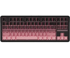 ATK Gear A87 PRO Tai Chi V2 RGB belaidė mechaninė klaviatūra, Juoda/Rožinė