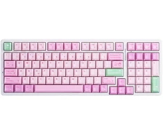 ATK Gear A98 PRO Ania Max RGB belaidė mechaninė klaviatūra, Rožinė
